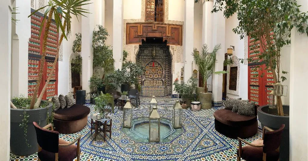 General view, Dar 7 Louyat, Fez
