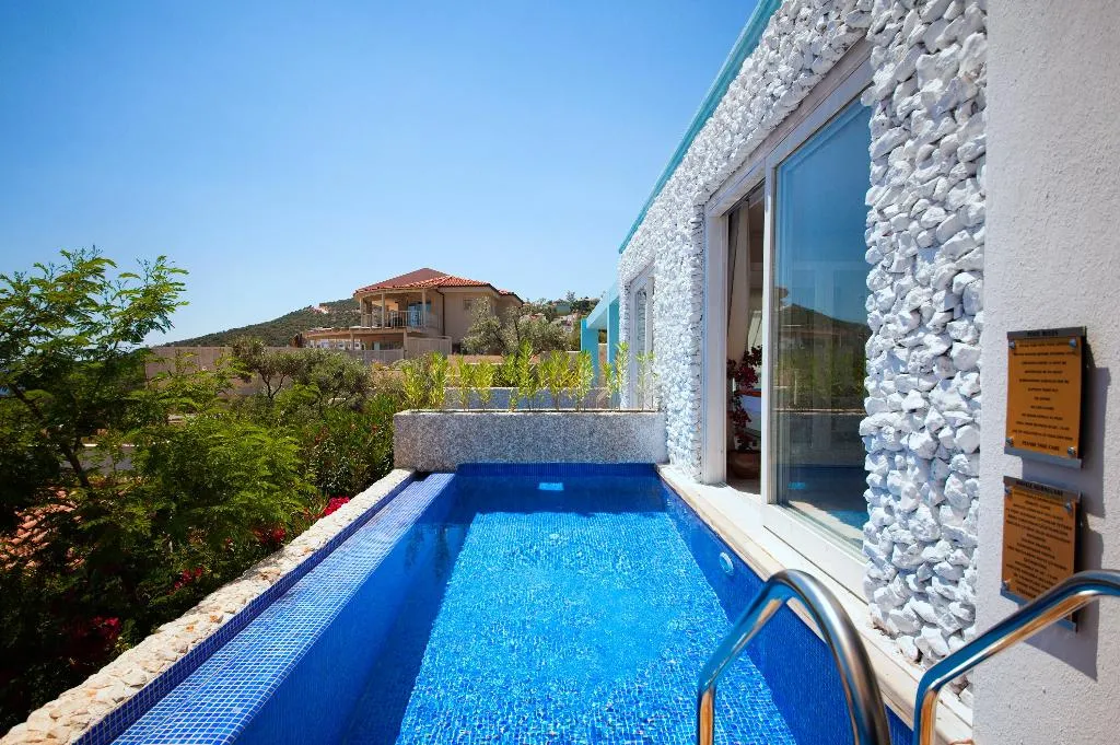 DOUBLE WITH PRIVATE POOL Room, Asfiya Sea View Hotel, Dalaman