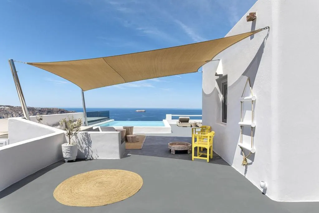 General view, Grand View Hotel, Santorini