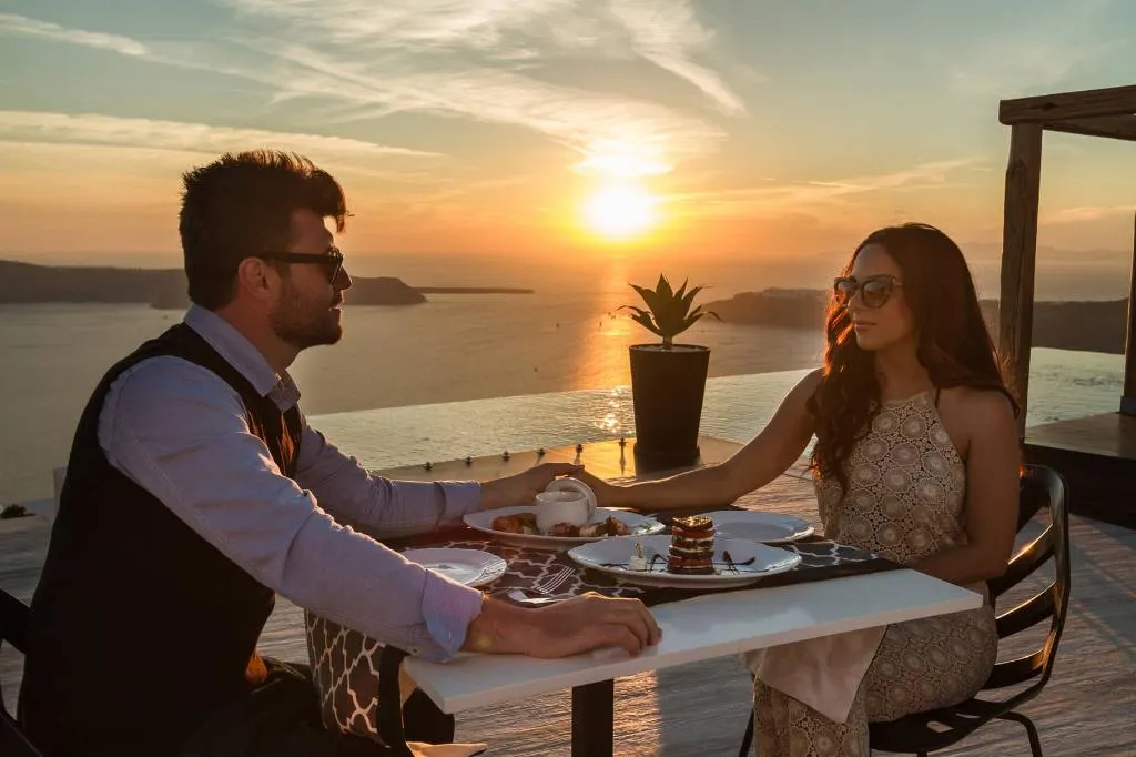 Terrace, Galaxy Suites & Villas, Santorini