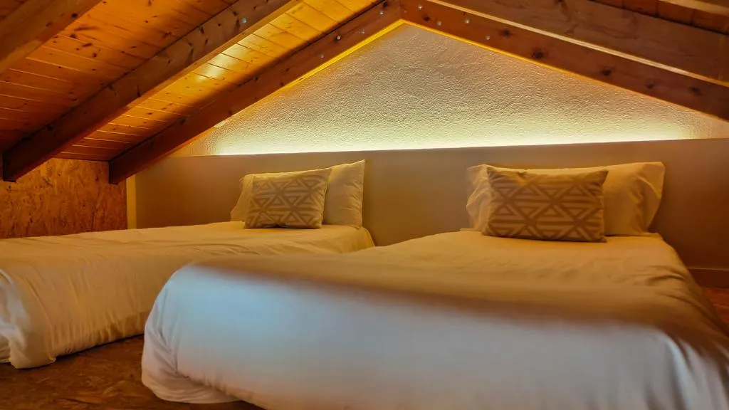 BUNGALOW TWO BEDROOMS ONE BATHROOM Room, Berga Resort - The Mountain - Wellness center -SPA, Barcelona