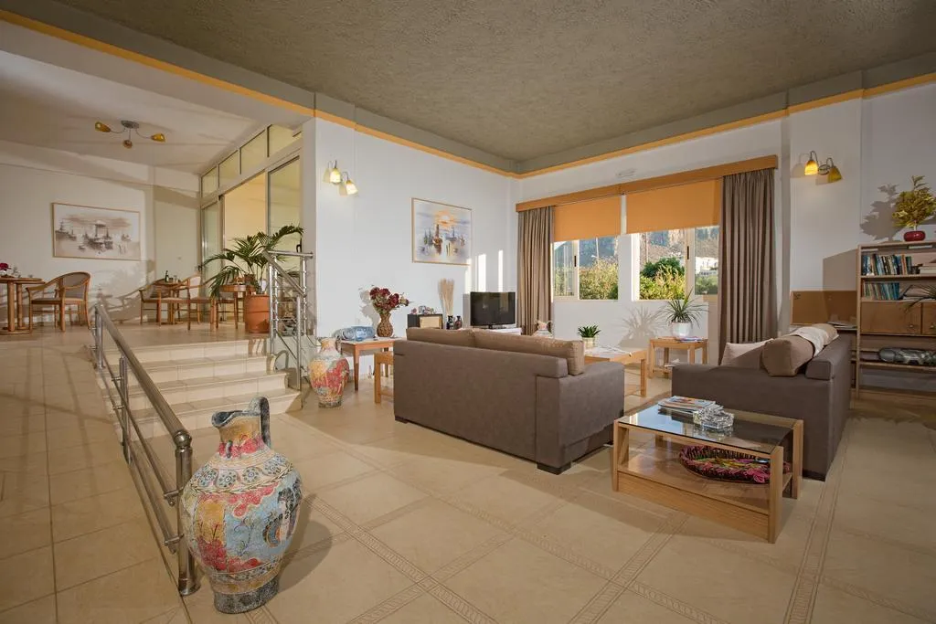 Lobby, Fotis Studios & Apartments, Crete
