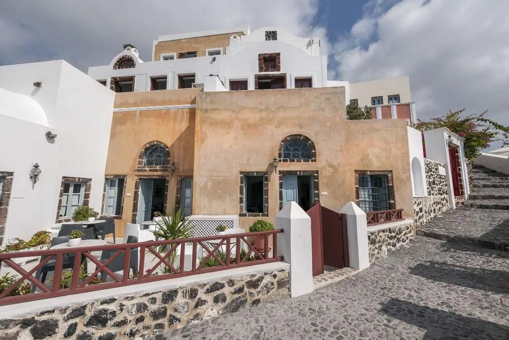 General view, Aigialos Luxury Traditional Settlement, Santorini