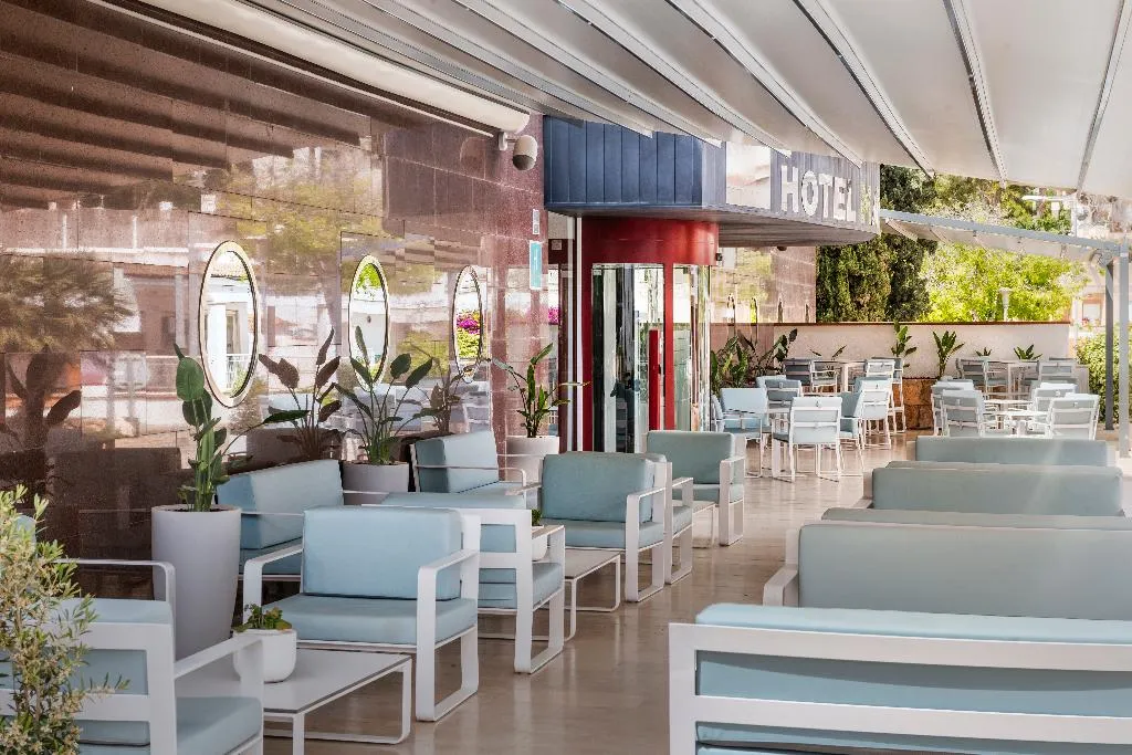 Terrace, Salles Hotel Marina Portals, Majorca