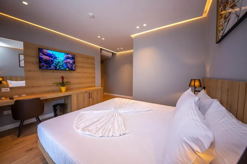 Room, Azure Inn Hotel, Southern Albania