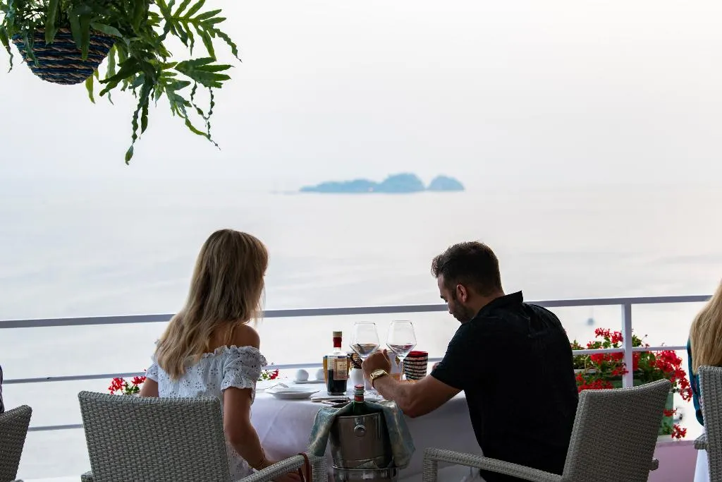 Restaurant, Eden Roc Positano, Naples