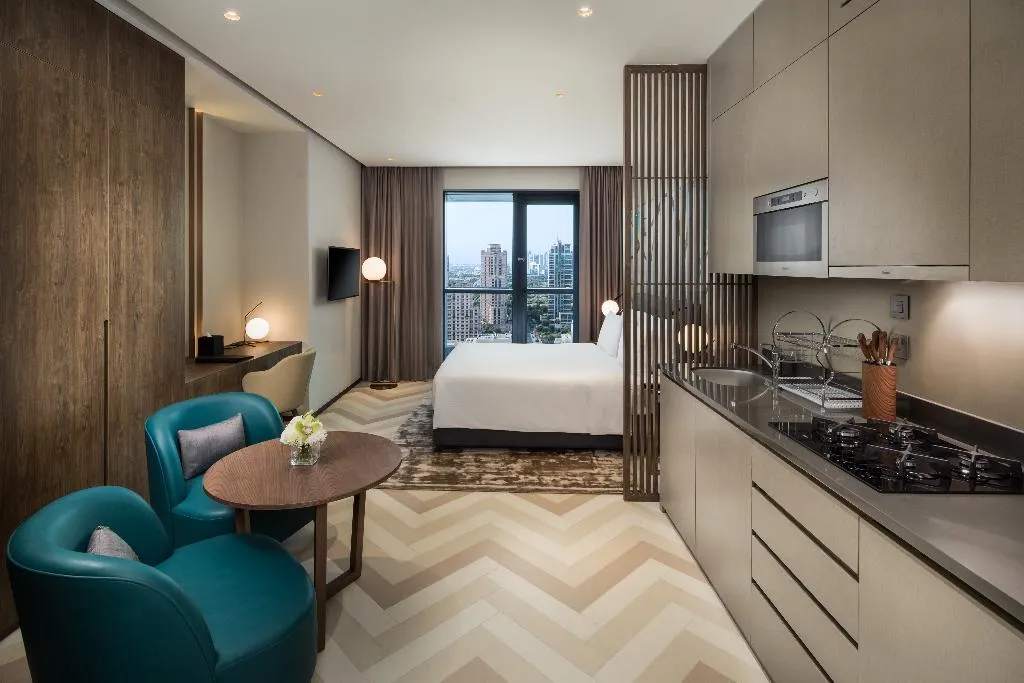 STUDIO PREMIUM Room, Millennium Place Barsha Heights Hotel Apartments, Dubai