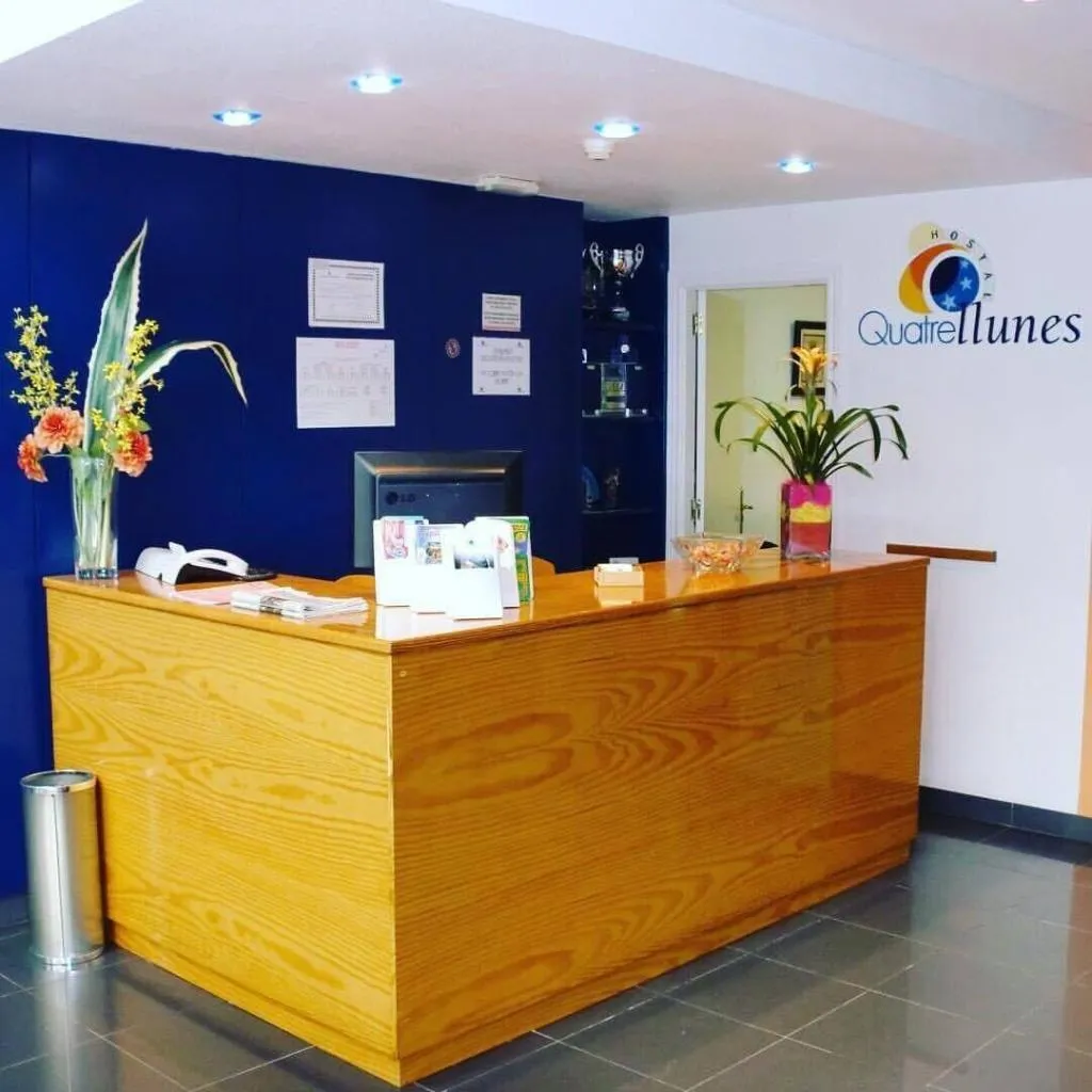 Lobby, Hostal Quatre Llunes, Costa Blanca