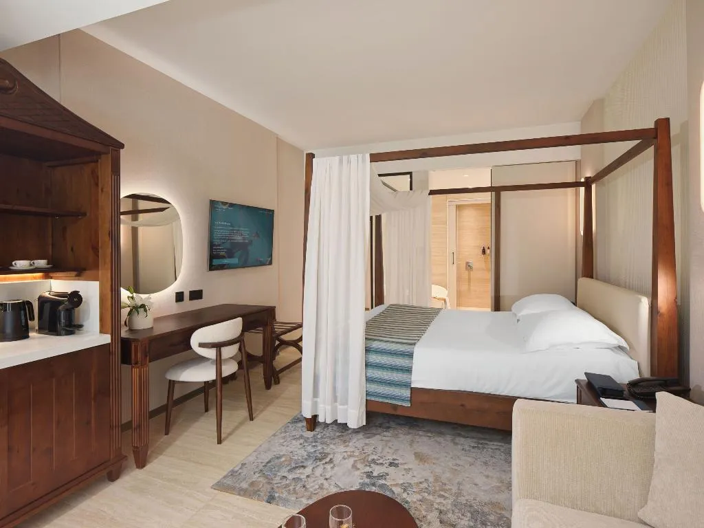 JUNIOR SUITE WITH PRIVATE POOL Room, Olympic lagoon Resorts, Paphos, Cyprus