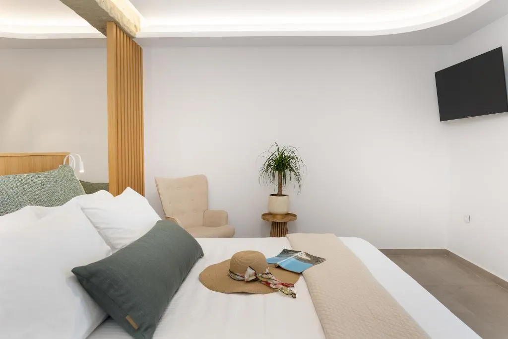 SUITE DELUXE WITH TERRACE Room, Axopetra Boutique Hotel, Mykonos