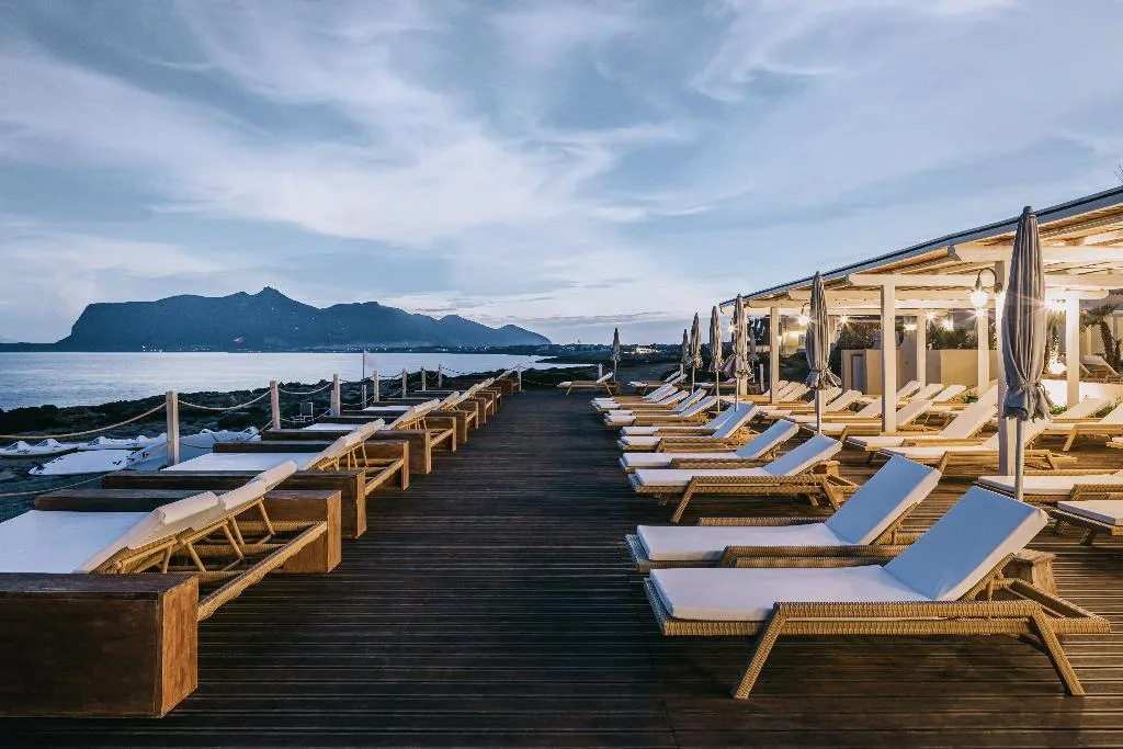 Terrace, Mangia's Favignana Resort, Trapani