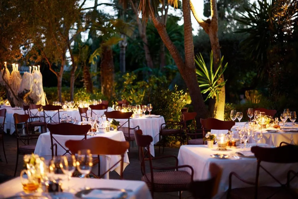 Restaurant, Marbella Club Hotel, Costa Del Sol