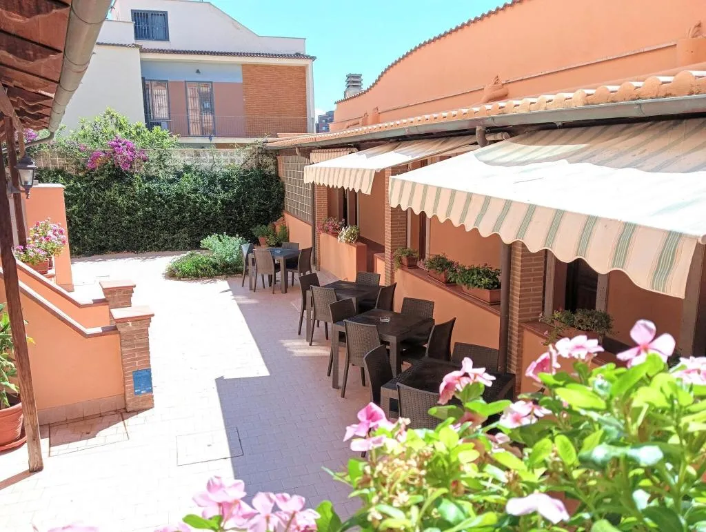Terrace, Hotel Riviera Fiumicino, Rome