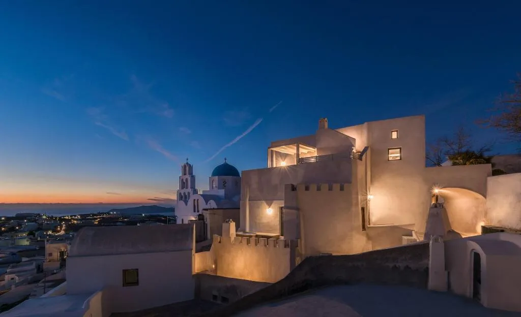 General view, Kastro Mansion, Santorini
