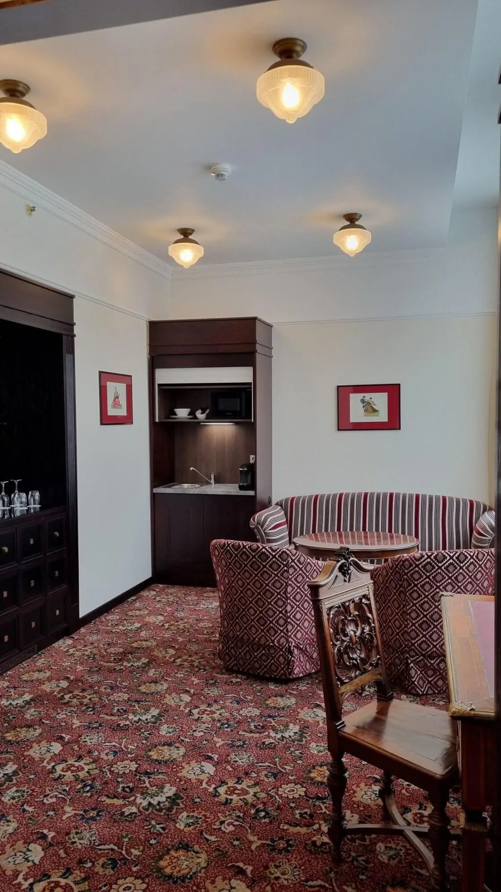 JUNIOR SUITE KING SIZE BED Room, Hotel Savoy Prague, Prague