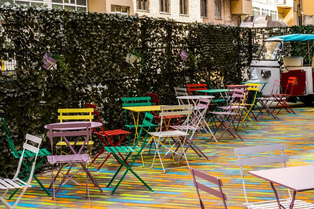Terrace, Hostel Trastevere 1, Rome