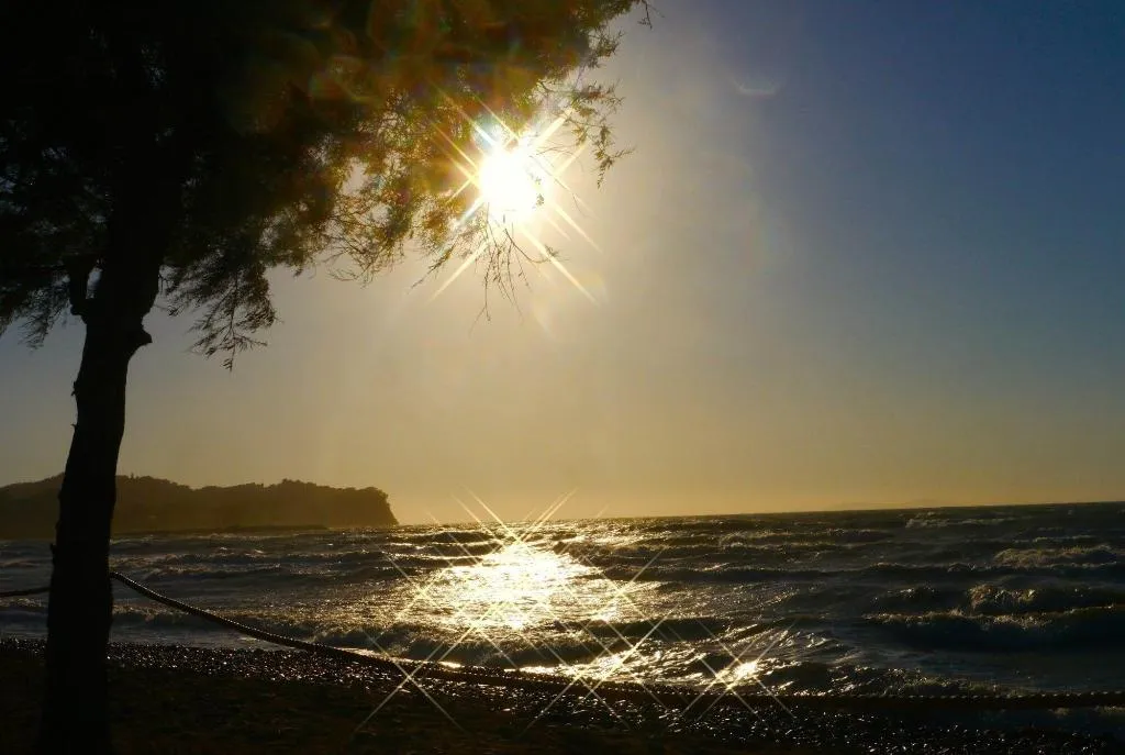 Beach, S C Kosmos Beach Resort, Corfu