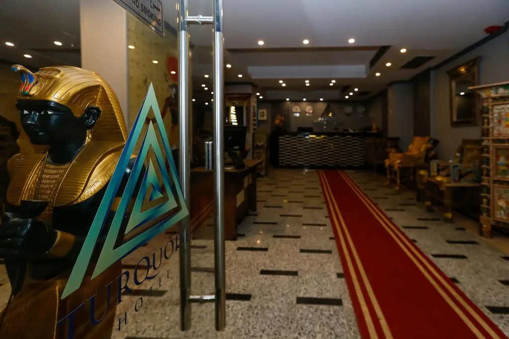 Lobby, Turquoise Pyramids Hotel, Cairo