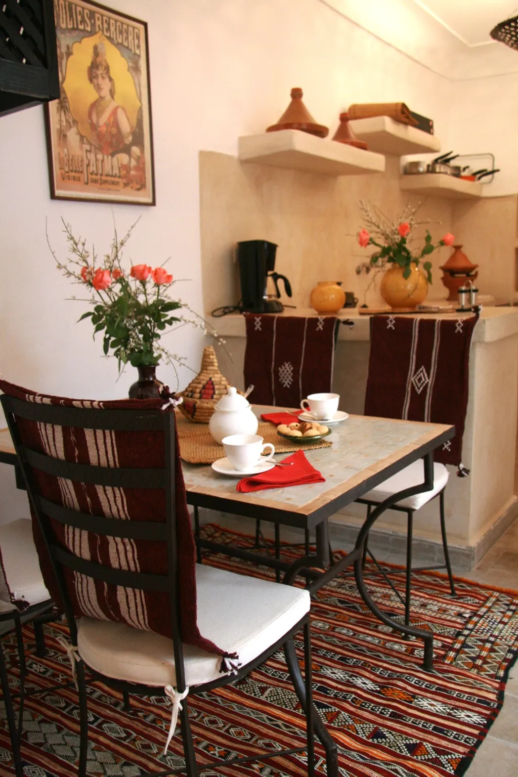 General view, Riad Carina, Marrakech