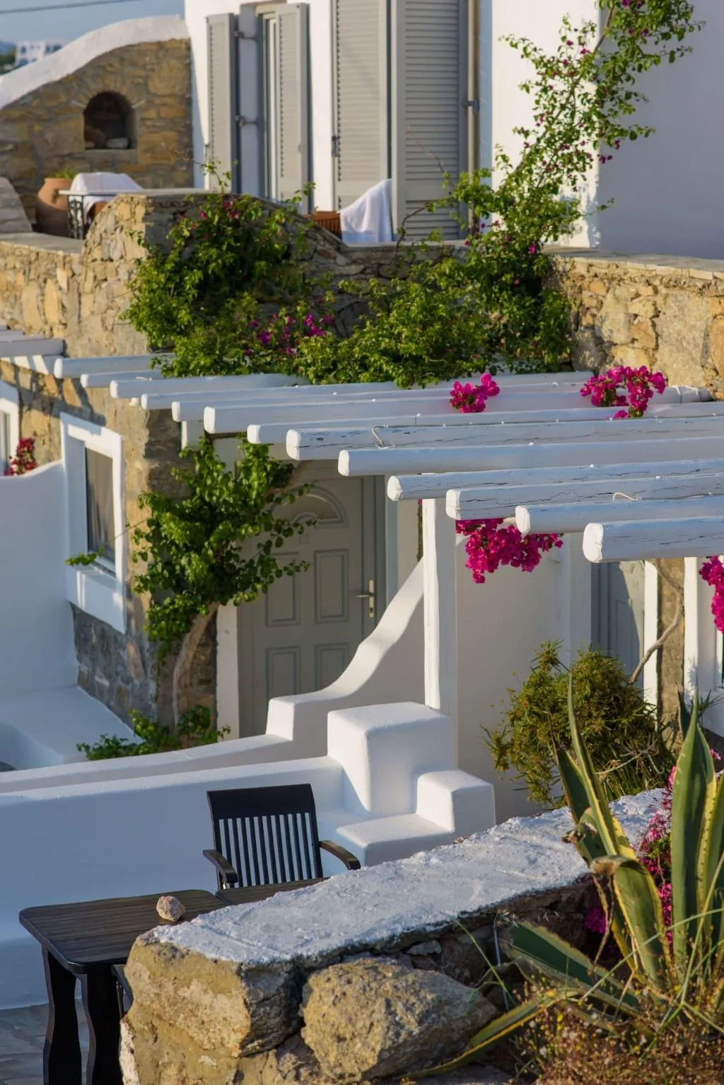Terrace, Villa Konstantin Rooms & Suites, Mykonos