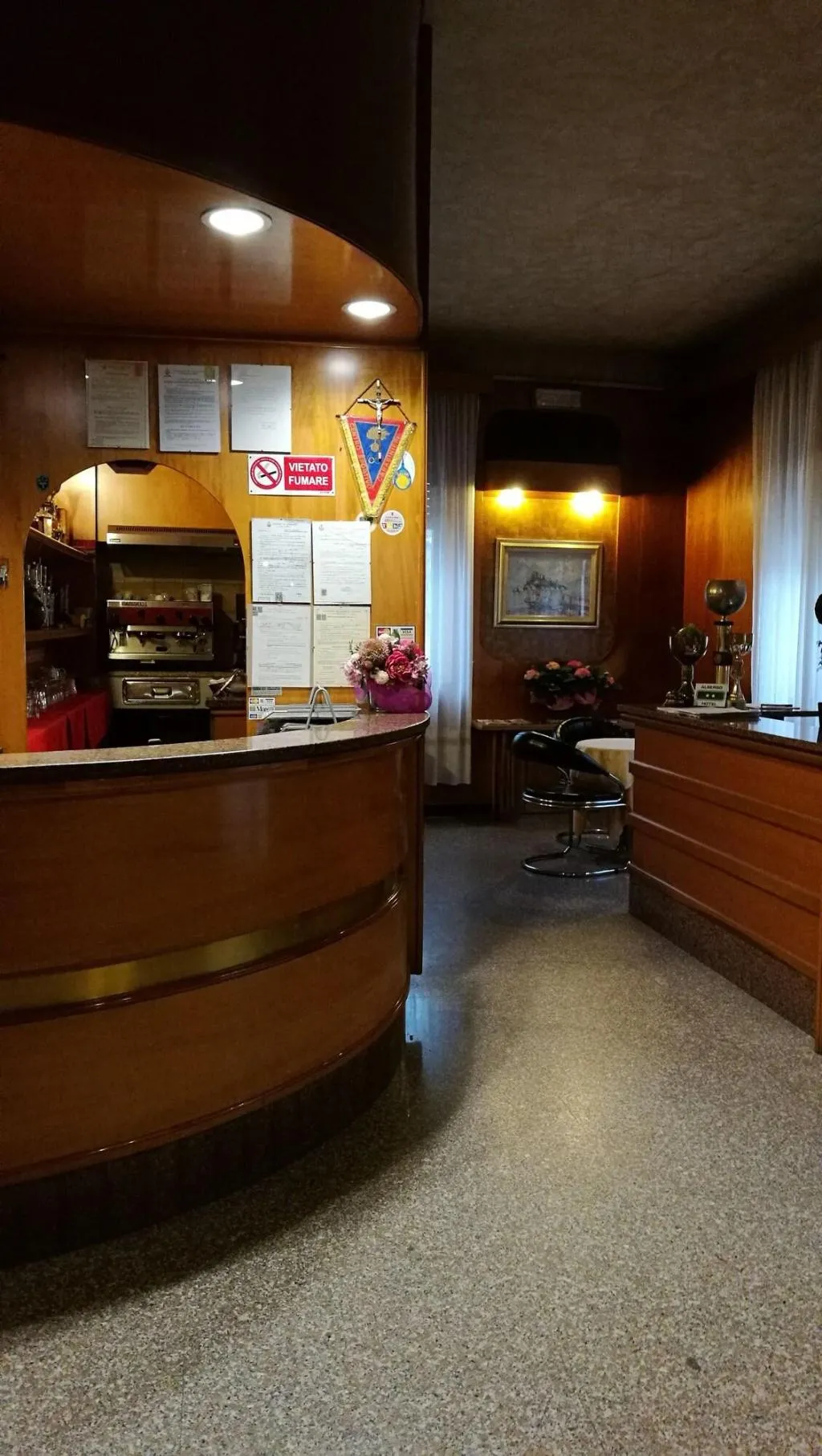 Lobby, Albergo Ristorante Roma, Milan