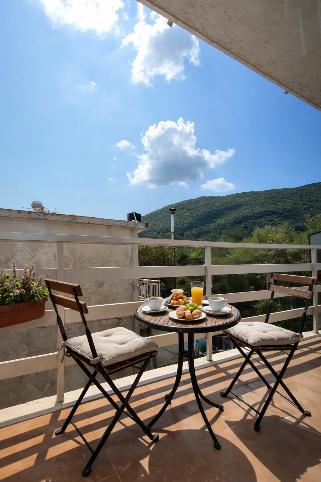 QUADRUPLE WITH BALCONY Room, Karavaki Apartments, Zante