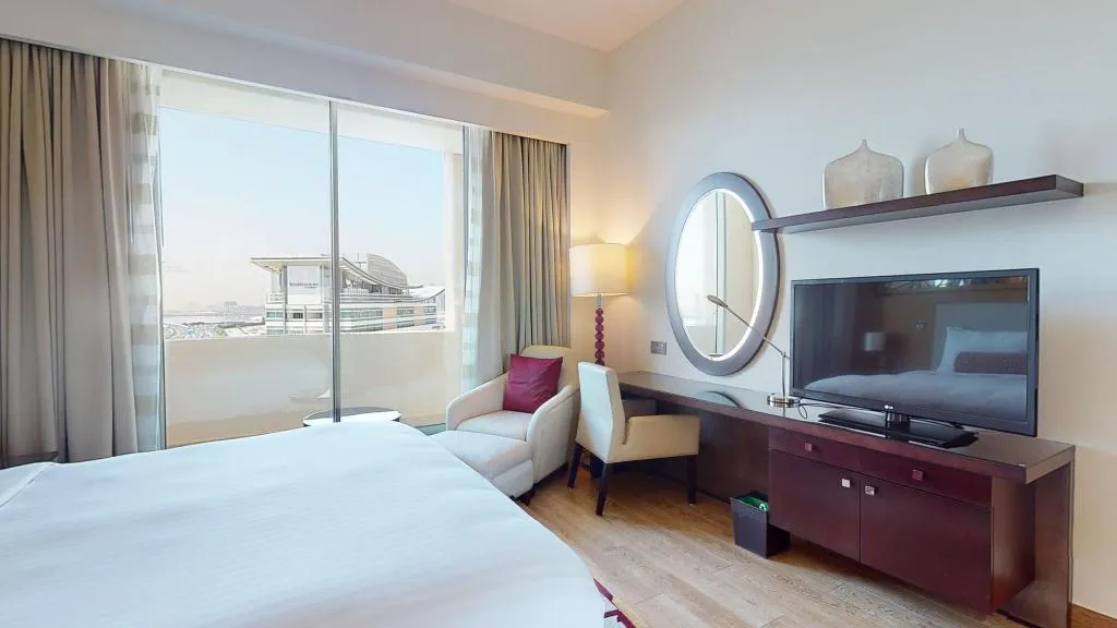Room, Marriott Executive Apartments Al Jaddaf, Dubai, Dubai