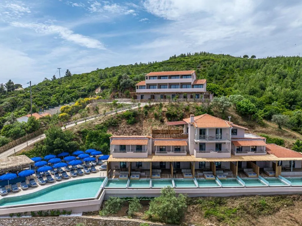 General view, Petra Nera, Skiathos