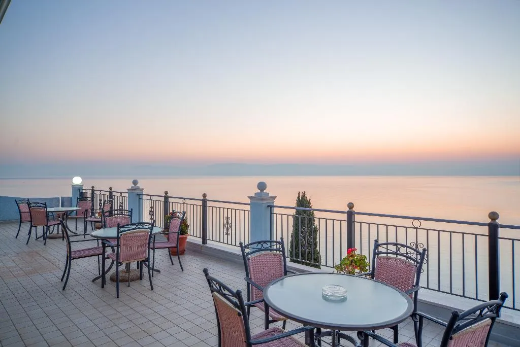 Terrace, Grande Mare Hotel & Wellness, Corfu