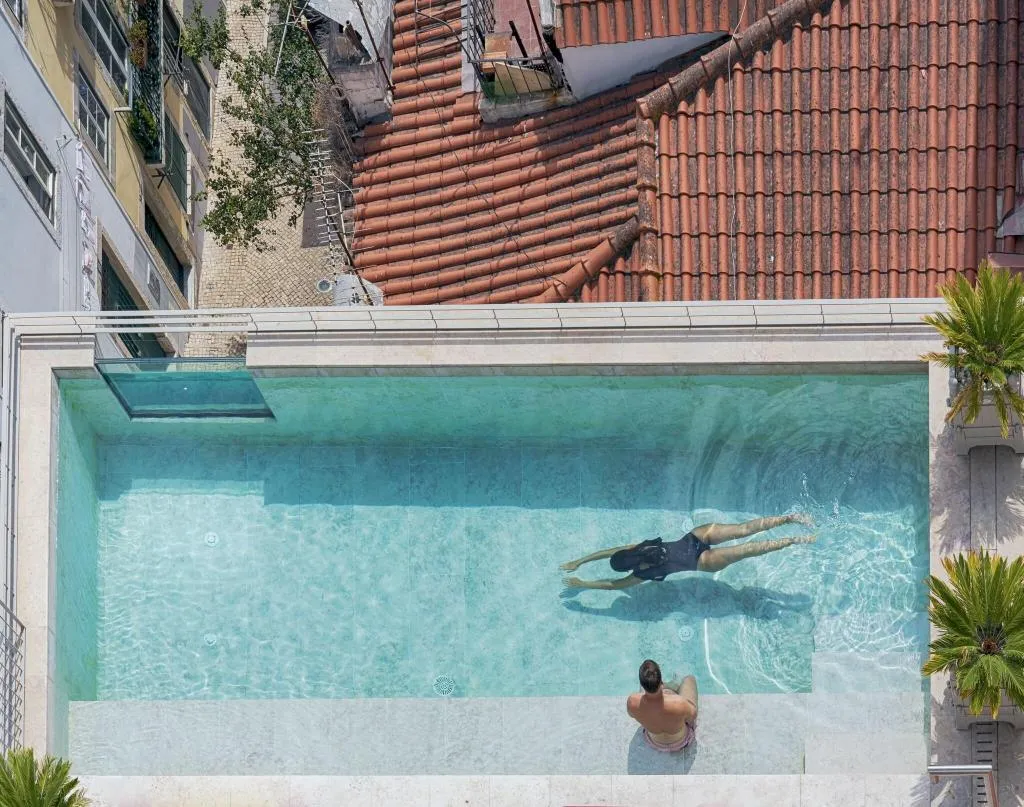 Pool, Verride Palácio Santa Catarina, Lisbon