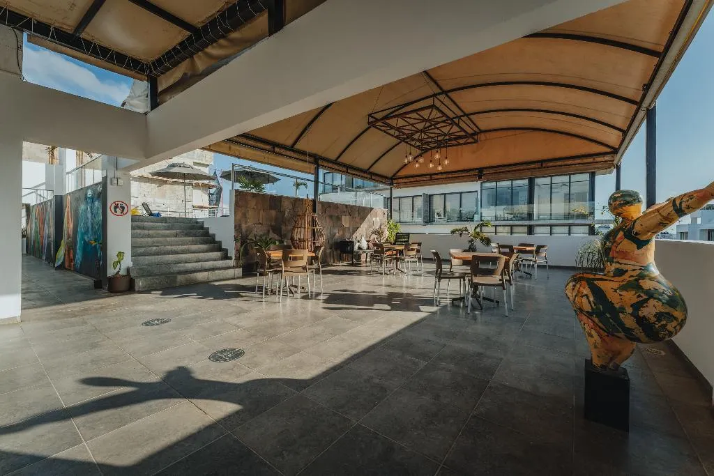 Terrace, Soho Playa Hotel, Playa Del Carmen