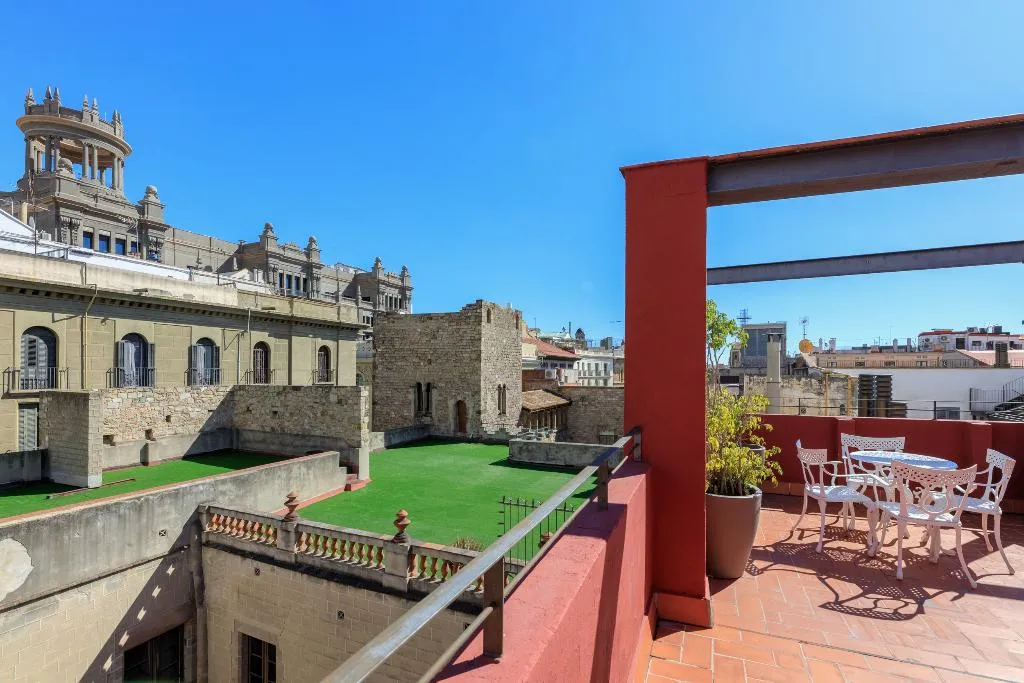 Terrace, Hotel Gotico, Barcelona