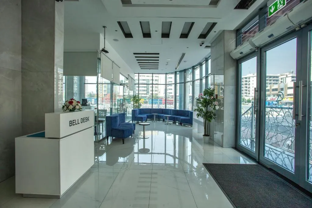 Lobby, City Avenue Al Reqqa Hotel, Dubai