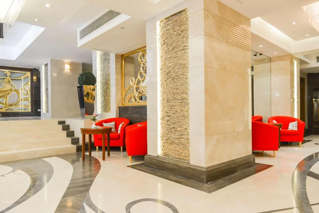 Lobby, Golden Tulip Flamenco Cairo, Cairo