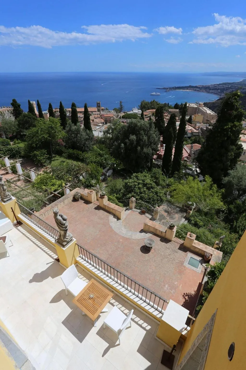General view, Casa Cuseni, Taormina