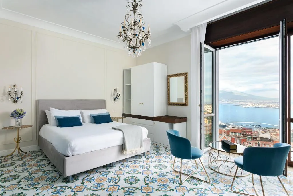 JUNIOR SUITE SEA VIEW Room, Experience Boutique Hotel - Villa Cimmino, Naples