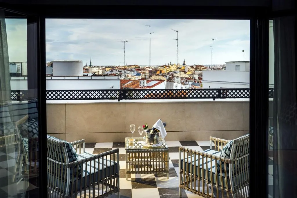 Terrace, The First One Hotel, Madrid