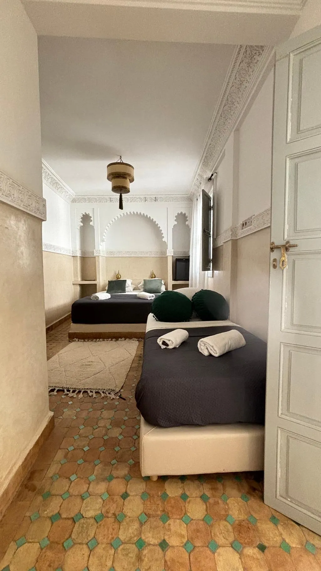 TRIPLE DELUXE ONE BED Room, Riad Magnolia and SPA, Marrakech