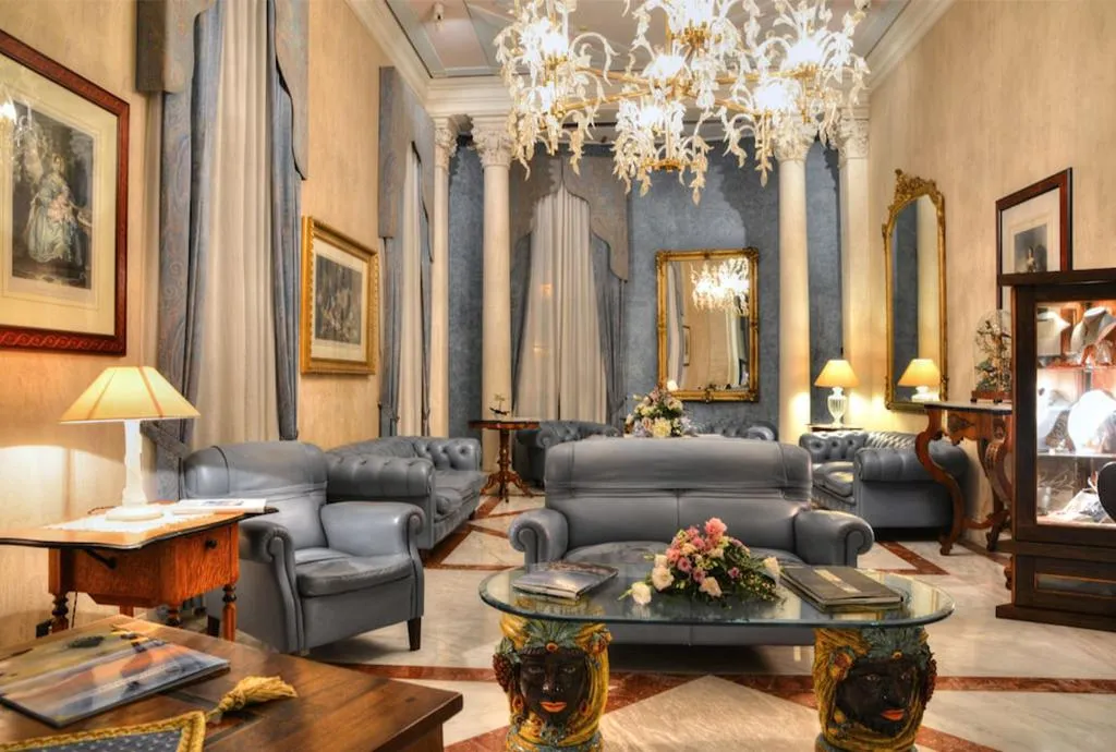 Lobby, Grand Hotel Ortigia, Catania