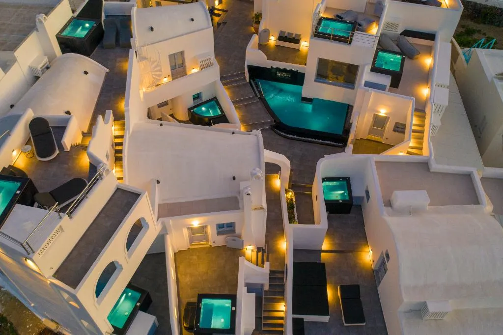 Terrace, Sole D'Oro Luxury Suites, Santorini