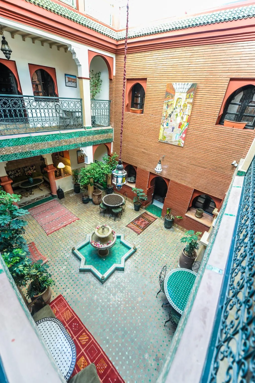 General view, Riad Errabii, Marrakech