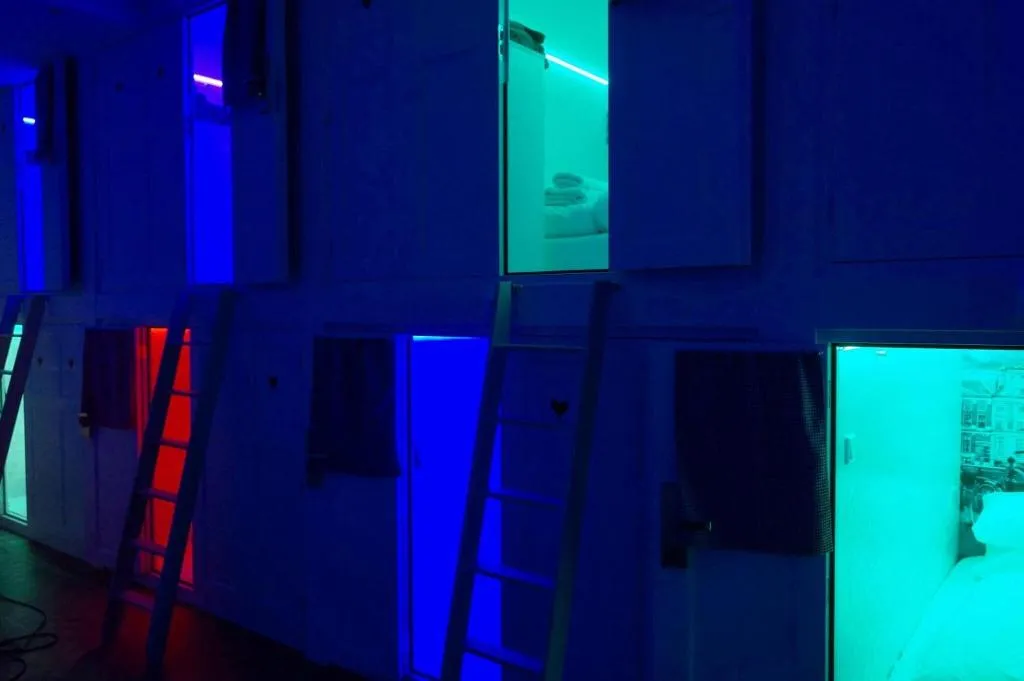 Lobby, De Bedstee Boutique Capsule Hotel, Amsterdam