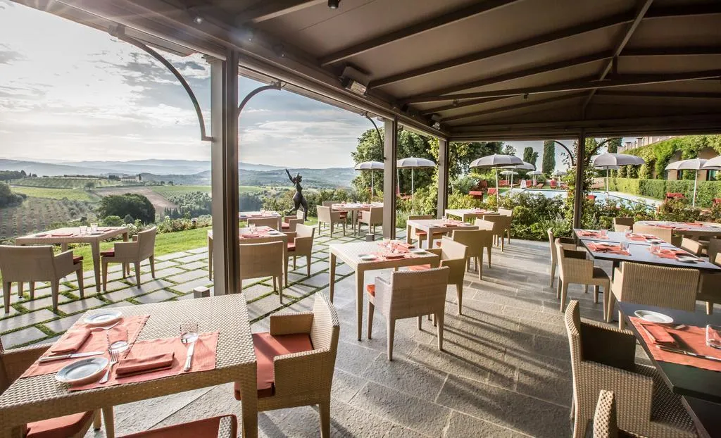 Restaurant, COMO Castello Del Nero, Florence
