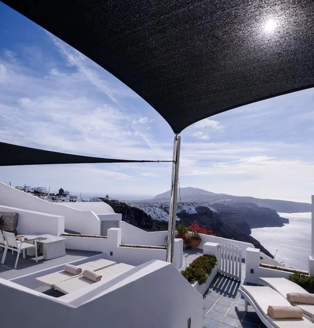 Terrace, Zenith Blue, Santorini