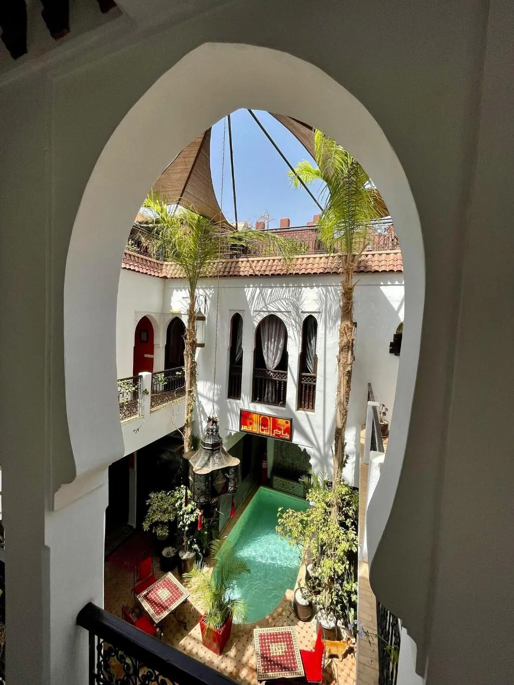 Lobby, Riad La Porte Rouge By La Siredrah, Marrakech