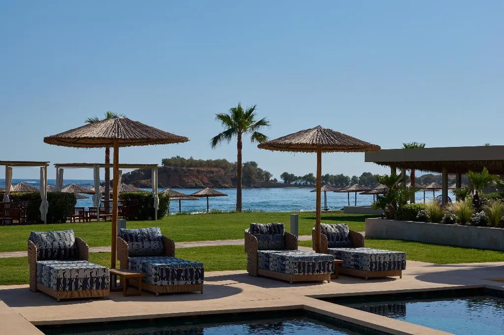 JUNIOR SUITE WITH PRIVATE POOL Room, Atlantica Kalliston Resort & Spa, Crete