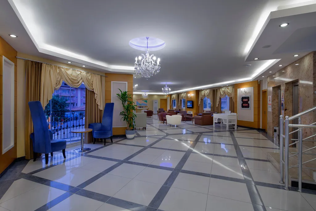 Lobby, Villa Sun Flower Hotel, Antalya