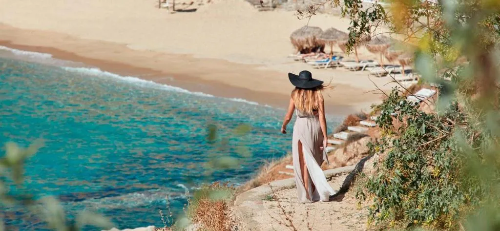 Beach, Myconian Ambassador Hotel Relais & Chateaux, Mykonos