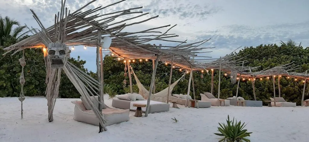 Terrace, Ikal Hotel Tulum, Cancun Area