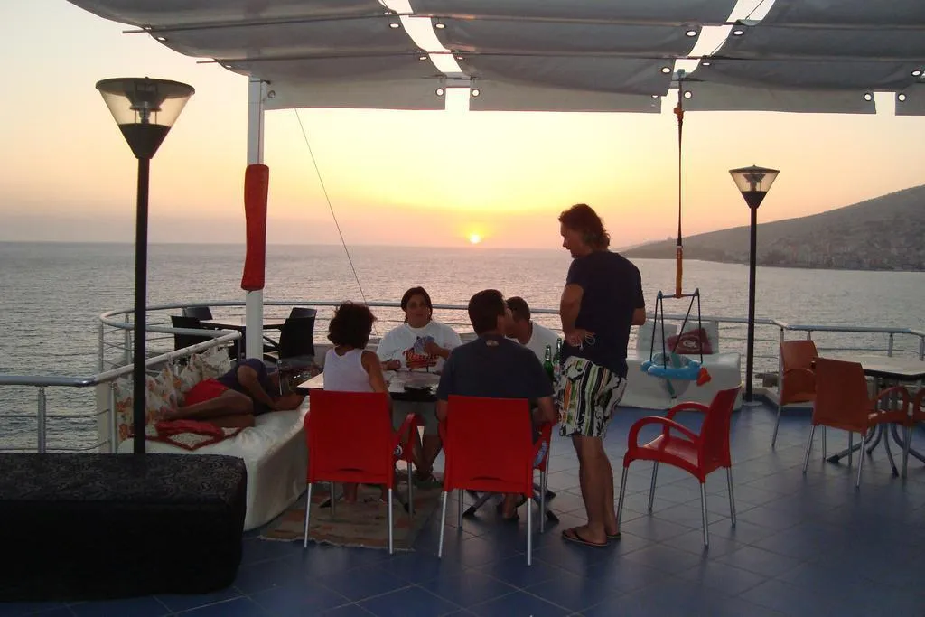 General view, Seaside Saranda, Southern Albania